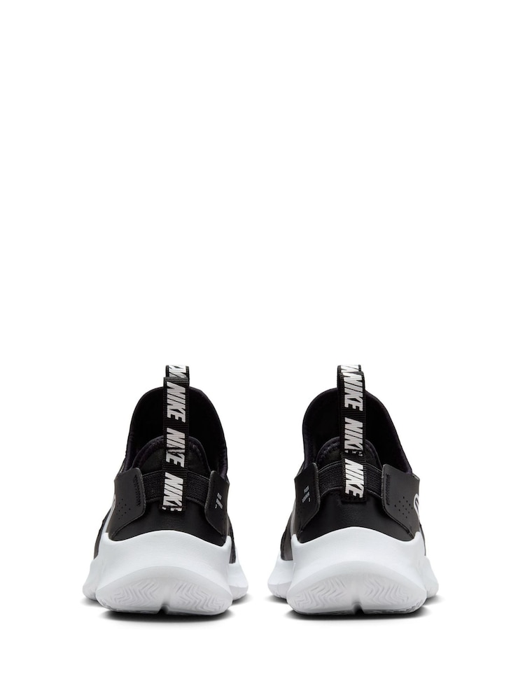 Nike Black/White Junior Flex Runner 3 Trainers - Image 7 of 12