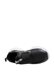 Nike Black/White Junior Flex Runner 3 Trainers - Image 9 of 12