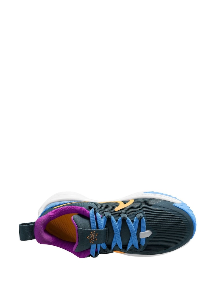 Vert foncé/Orange - Baskets Nike Junior Star de running 4 - Image 6 of 12