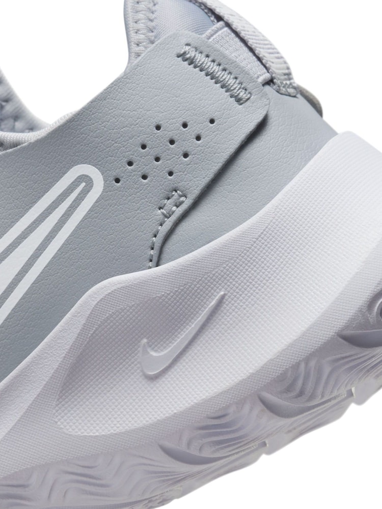 Nike Grey/White Junior Flex Runner 3 Trainers - Image 10 of 12