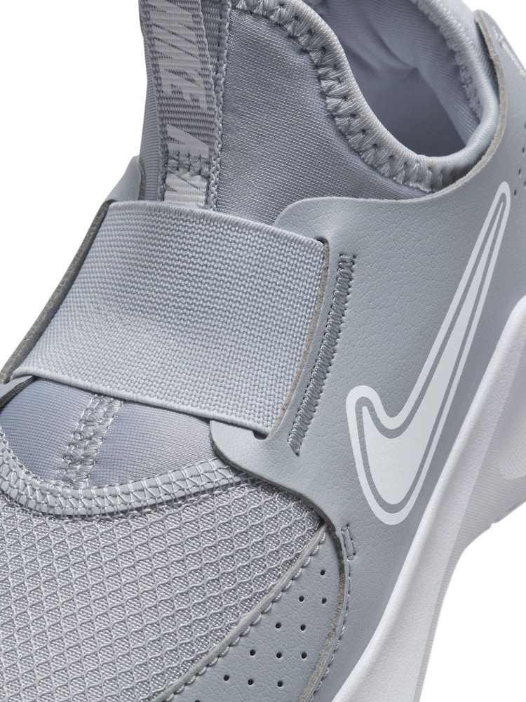Nike Grey/White Junior Flex Runner 3 Trainers - Image 11 of 12