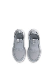 Nike Grey/White Junior Flex Runner 3 Trainers - Image 7 of 12