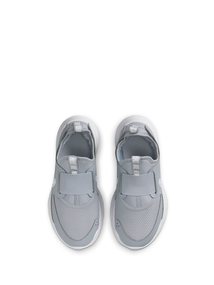 Nike Grey/White Junior Flex Runner 3 Trainers - Image 7 of 12