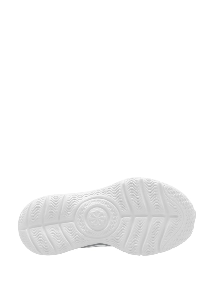 Nike Grey/White Junior Flex Runner 3 Trainers - Image 9 of 12