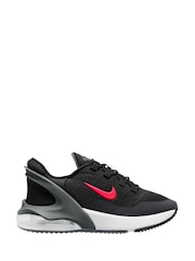 Nike Black/Red Air Max 270 GO Easy On Junior Trainers - Image 1 of 11