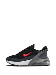Nike Black/Red Air Max 270 GO Easy On Junior Trainers - Image 4 of 11