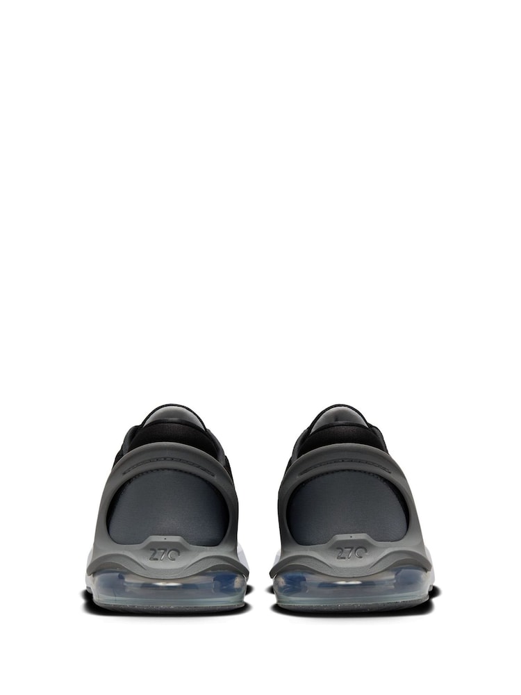 Noir/Rouge - Nike Air Max 270 GO Easy On Junior Trainers - Image 6 of 11