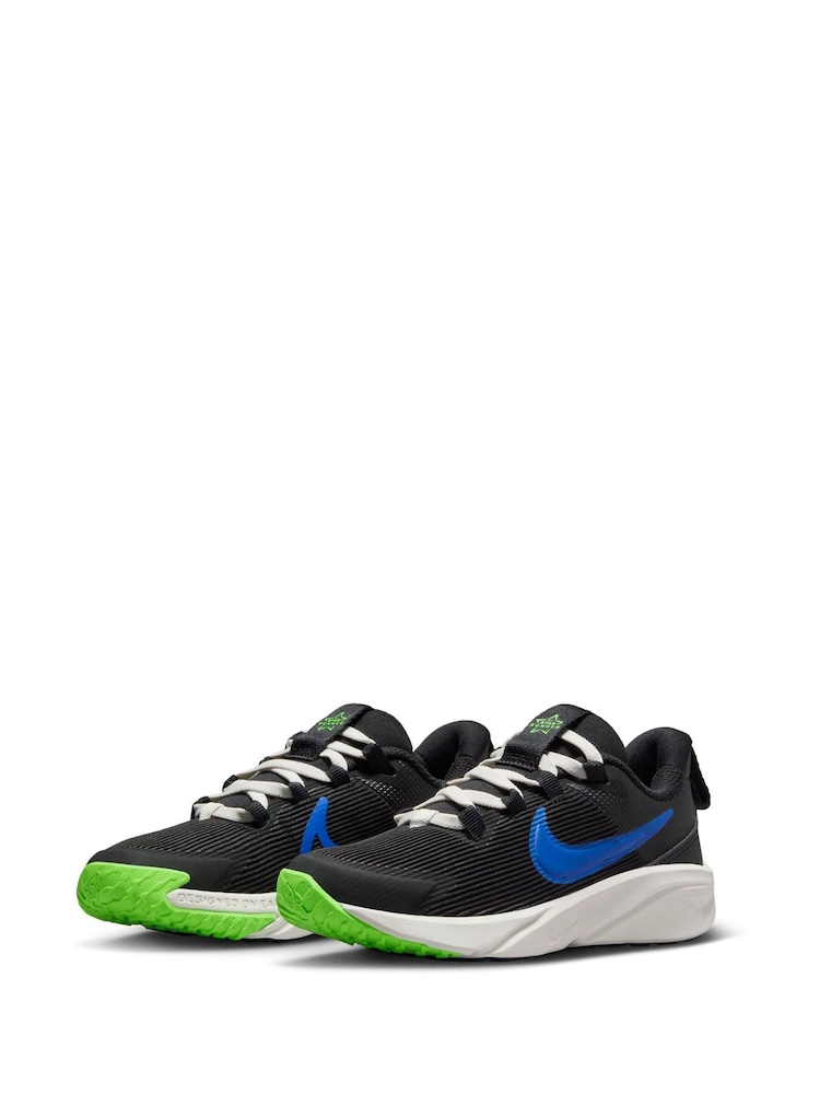Noir/Bleu - Baskets Nike Junior Star de running 4 - Image 3 of 10