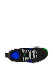 Nike Black/Blue Junior Star Runner 4 Trainers - Image 5 of 10