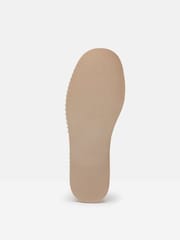 Joules Maddison Neutral Canvas Mary Jane Shoes - Image 6 of 6