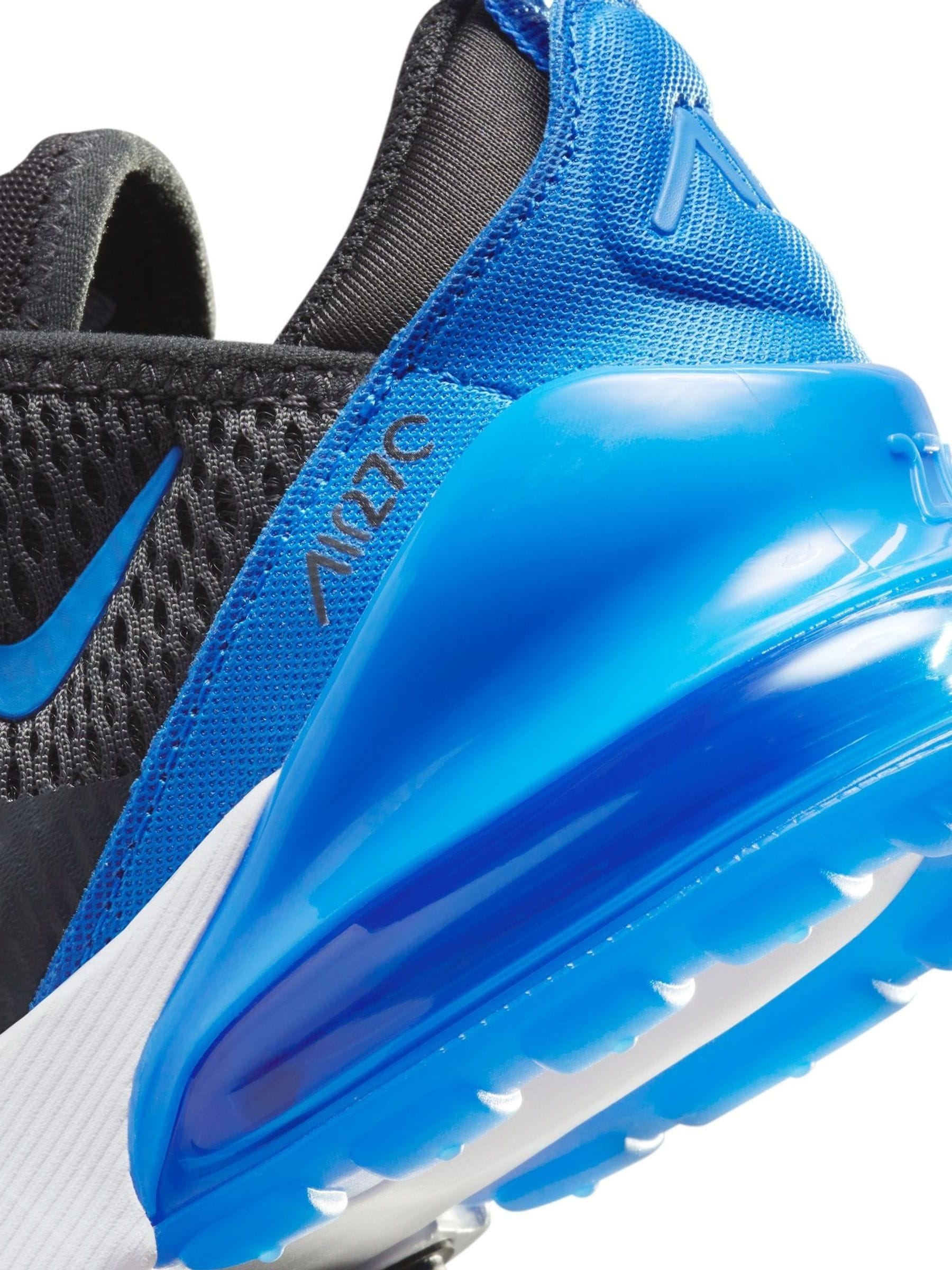 Nike 270 mens black and blue clearance