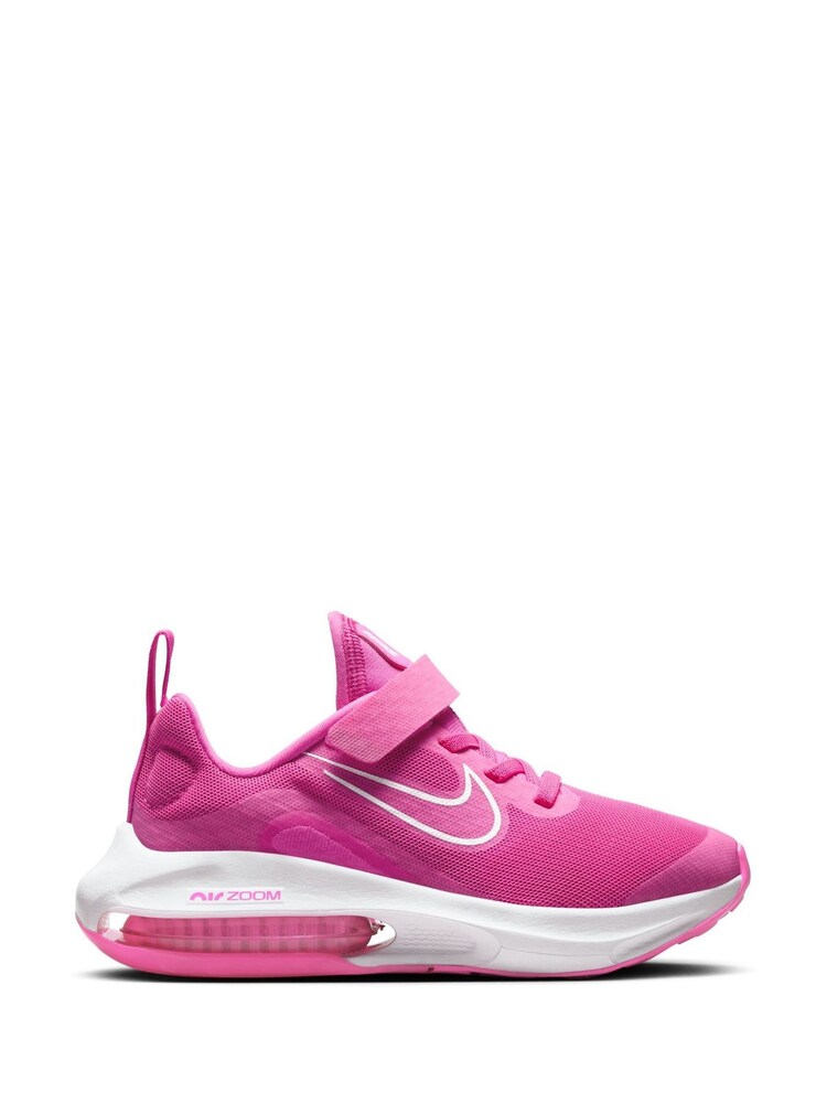 Nike Red Youth Air Zoom Arcadia 2 Running Trainers - Image 1 of 10