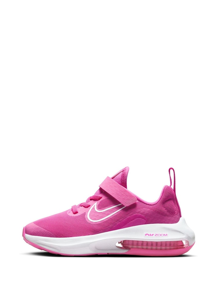 Nike Red Youth Air Zoom Arcadia 2 Running Trainers - Image 2 of 10