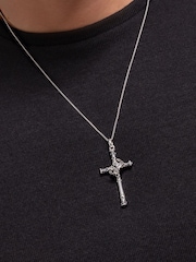 Thomas Sabo Black Majestic Crown Cross Pendant - Image 3 of 5