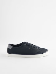 Navy Canvas Trainers - Image 2 of 6