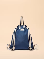 Joules Packwell Navy Blue Colour Block Rucksack - Image 3 of 7