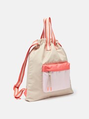 Joules Packwell Neutral Colour Block Rucksack - Image 2 of 5