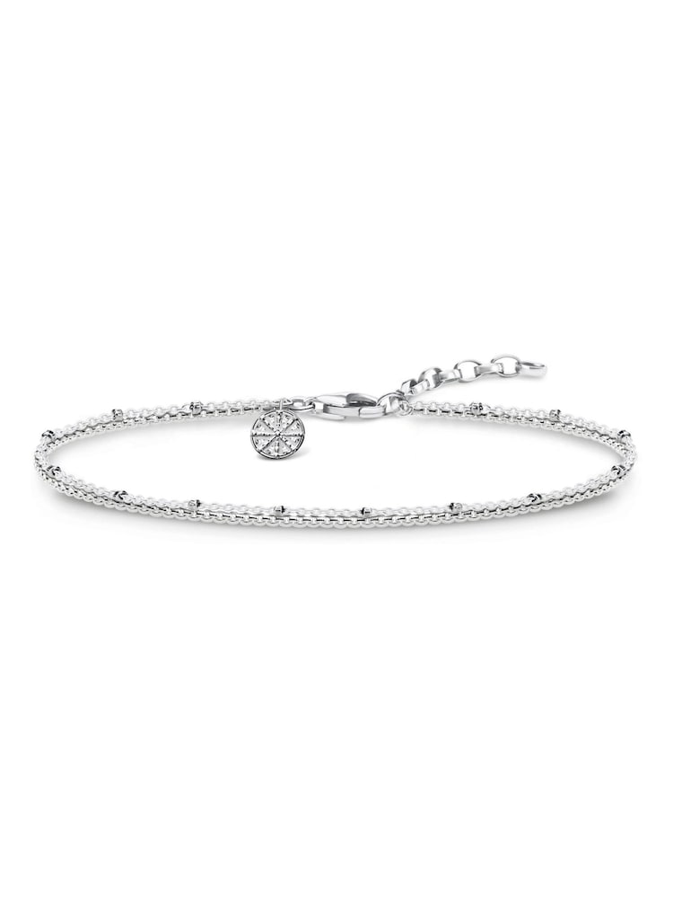 Thomas Sabo Silver Karma Wheel Bracelet - Image 1 of 3