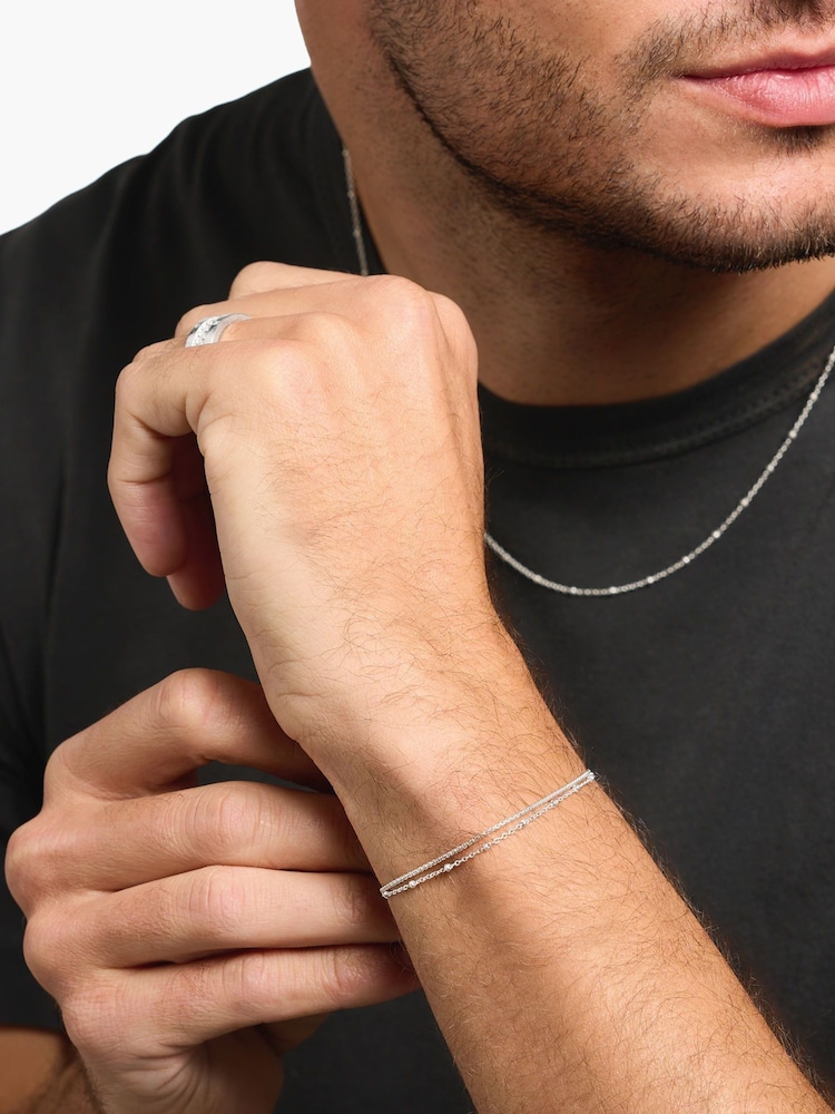 Thomas Sabo Silver Karma Wheel Bracelet - Image 2 of 3