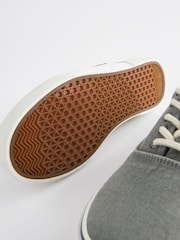 Grey Classic Canvas Pumps - Image 5 of 7