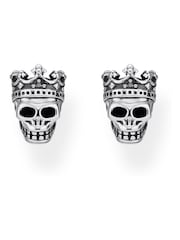Thomas Sabo Black Skull King Studs - Image 1 of 4