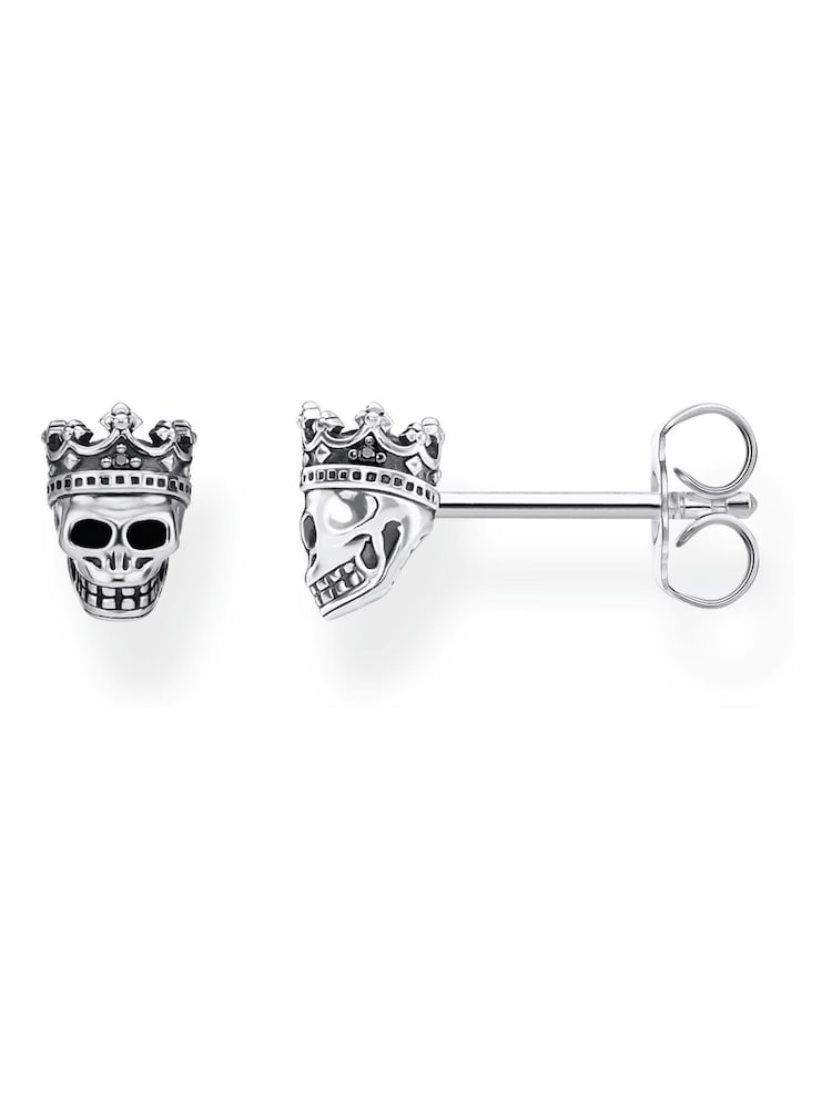 Thomas Sabo Black Skull King Studs - Image 2 of 4