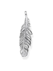Thomas Sabo Silver Feather Pendant - Image 1 of 3