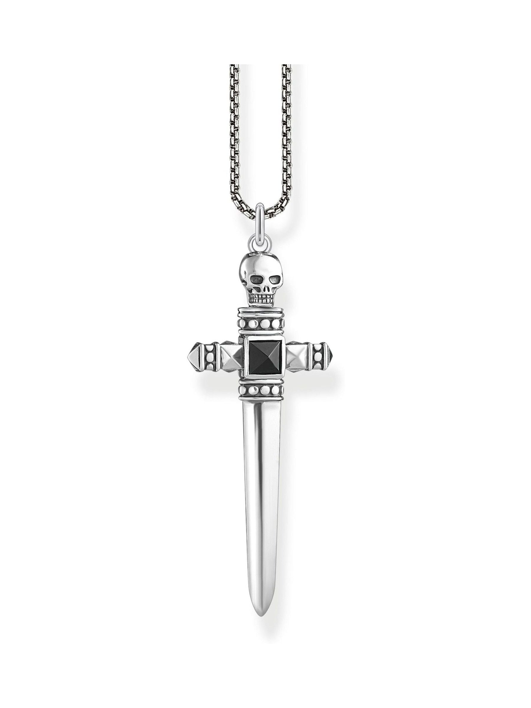 Thomas Sabo Silver Sword Pendant Necklace