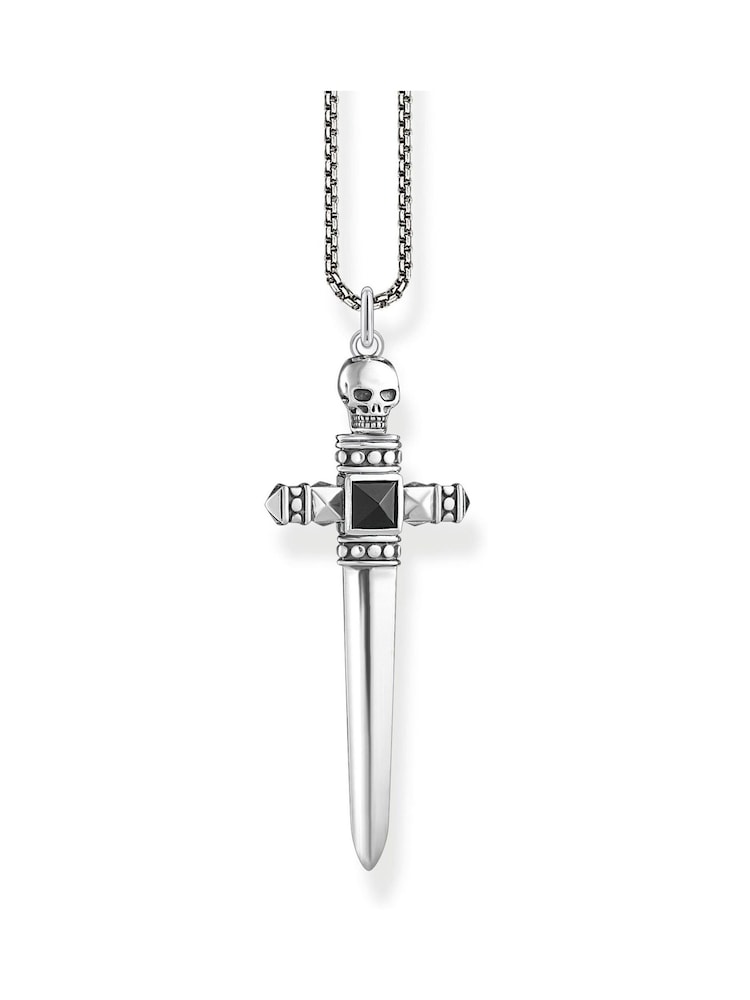 Thomas Sabo Silver Sword Pendant Necklace - Image 1 of 3