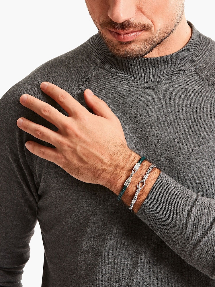 Thomas Sabo Silver Venetian Silver Links 925 Silver Bracelet - Image 3 of 3