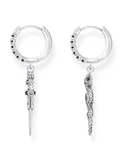Thomas Sabo Black Mystic Snake 925 Silver (3D) Earrings - Image 2 of 5