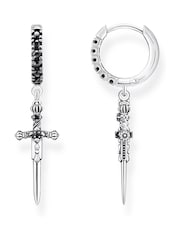 Thomas Sabo Black Mystic Snake 925 Silver (3D) Earrings - Image 3 of 5