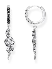 Thomas Sabo Black Mystic Snake 925 Silver (3D) Earrings - Image 4 of 5