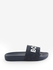 BOSS Blue Logo Sliders - Image 1 of 5