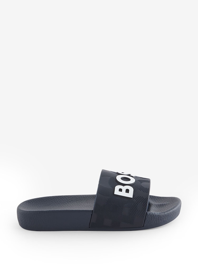 BOSS Blue Logo Sliders - Image 1 of 5 BOSS Blue Logo Sliders - Image 1 of 5