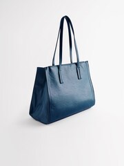 Blue Formal Open Tote Bag - Image 4 of 7