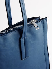 Blue Formal Open Tote Bag - Image 5 of 7