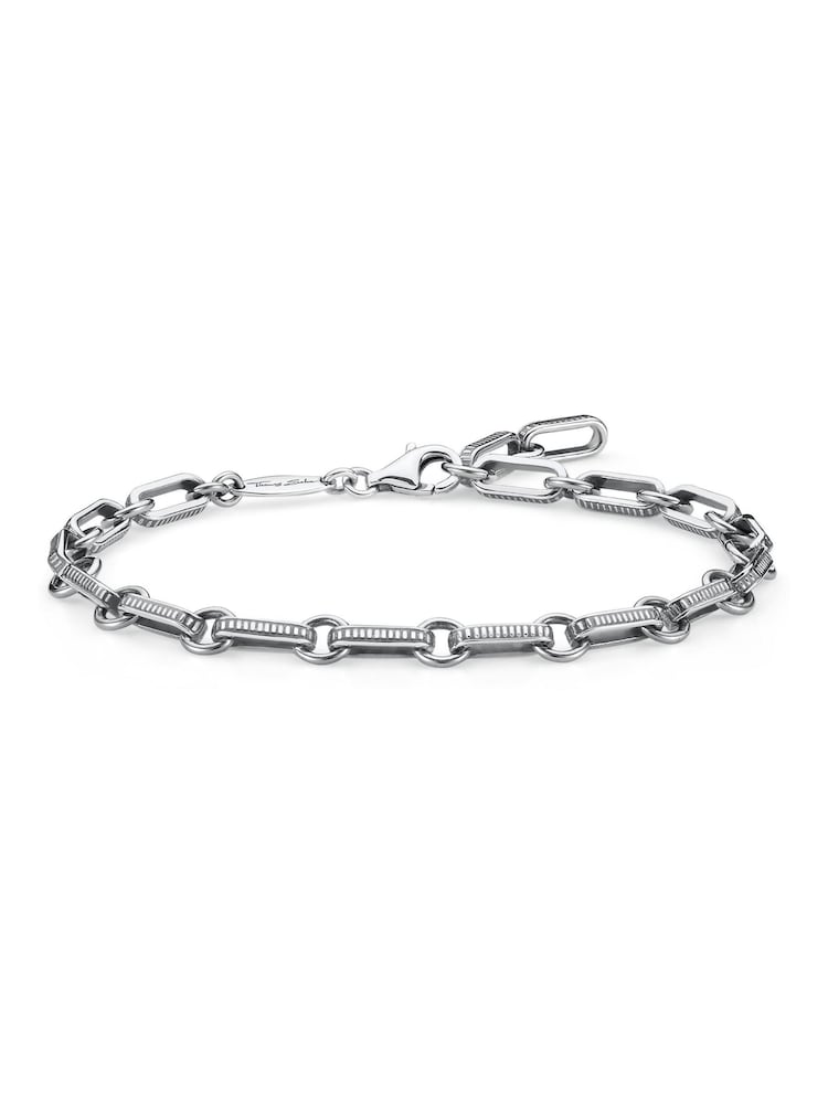 Thomas Sabo Silver Tone 925 Blackened Adjustable Link Bracelet - Image 1 of 3
