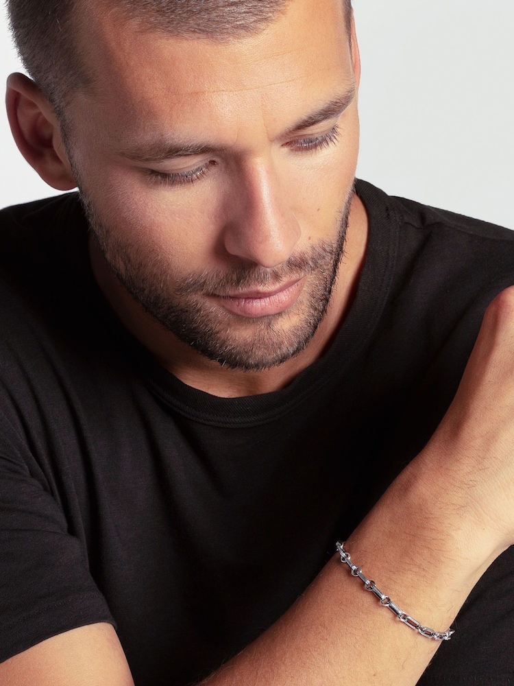 Thomas Sabo Silver Tone 925 Blackened Adjustable Link Bracelet - Image 3 of 3