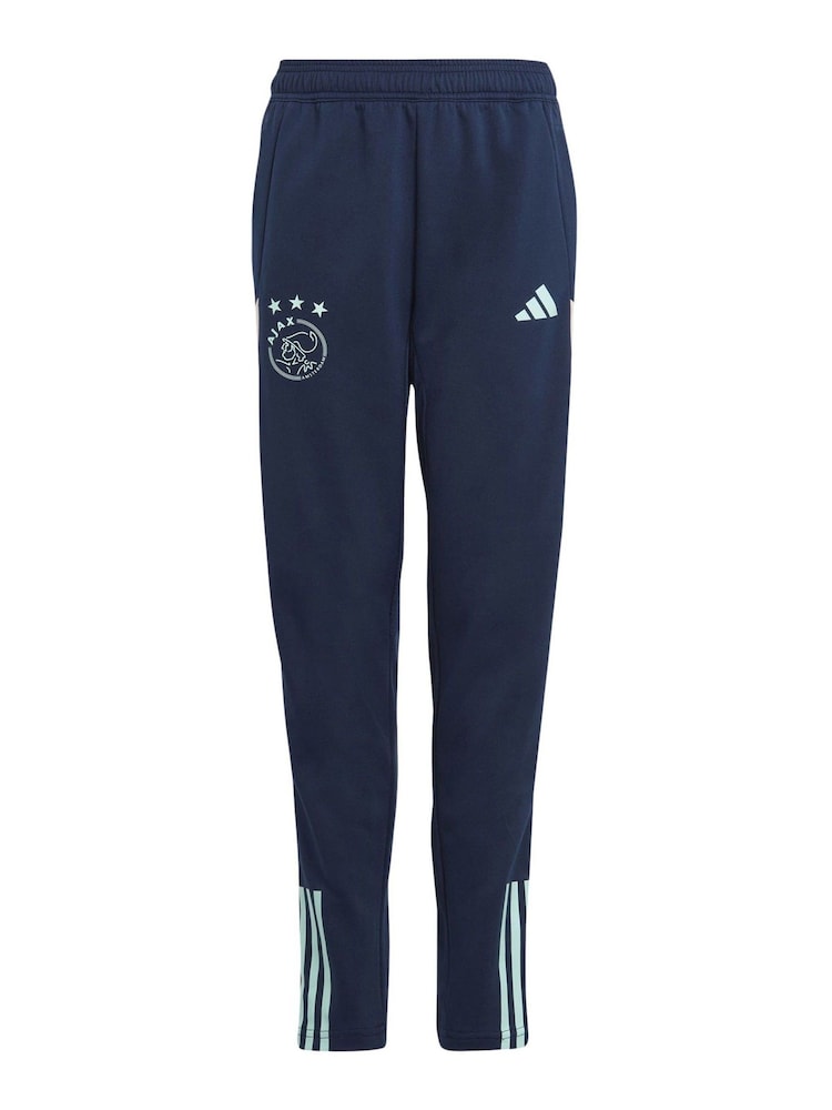 Blau - Adidas Ajax Trainings-Jogginghose - Bild 2 von 4