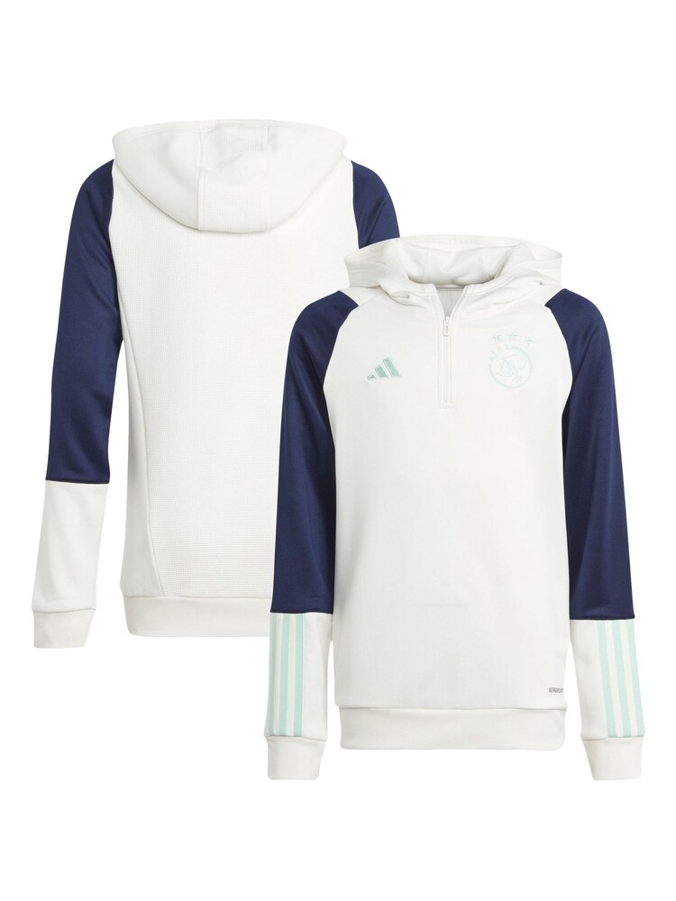 adidas White Ajax Training Track Jacket - Image 1 of 4