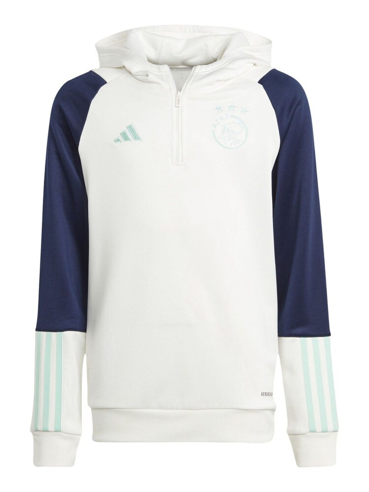 adidas White Ajax Training Track Jacket - Image 2 of 4