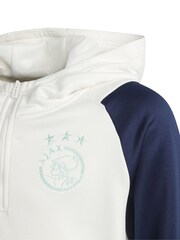 adidas White Ajax Training Track Jacket - Image 4 of 4