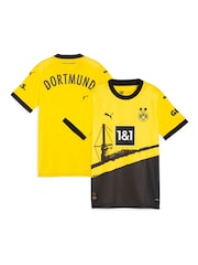 Puma Yellow Borussia Dortmund Puma Home Shirt 2023-24 - Image 1 of 3
