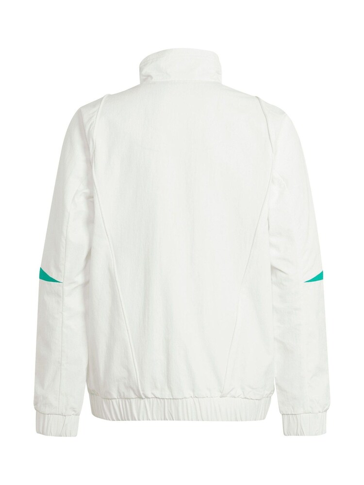 adidas White Manchester United Training Presentation Jacket - Image 3 of 4