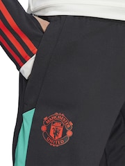 adidas Black Manchester United adidas Training Tracksuit - Image 3 of 4