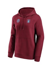 Fanatics Red Aston Villa x KIO Graphic Hoodie - Image 2 of 3