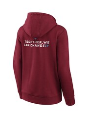 Fanatics Red Aston Villa x KIO Graphic Hoodie - Image 3 of 3