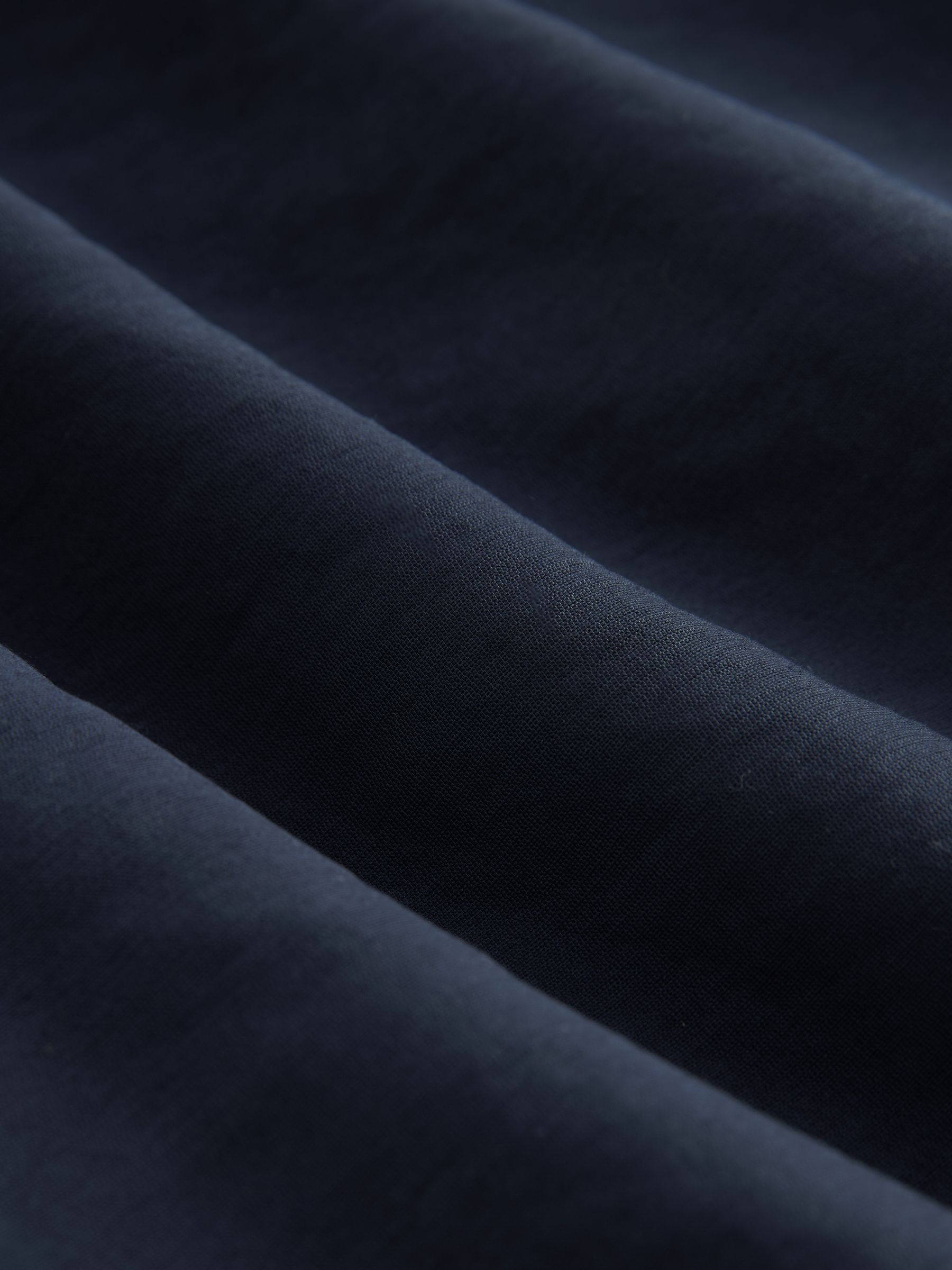 Buy Navy Blue Elasticated Back Wide Leg Trousers from Next