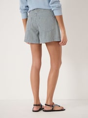 Hush Blue Larissa Stripe Denim Shorts - Image 3 of 6